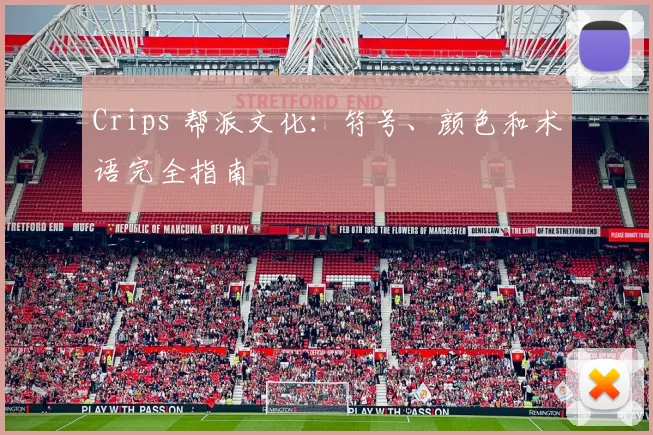 Crips 帮派文化：符号、颜色和术语完全指南